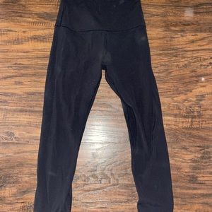 lulu lemon black size 6 leggings